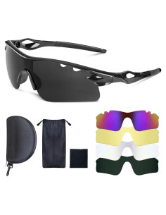 Gafas de Tiro Zoyye con 5 Lentes Intercambiables y Estuche