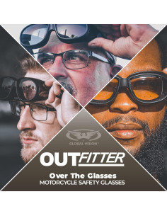 Gafas de Seguridad Global Vision Outfitter Acolchadas 2