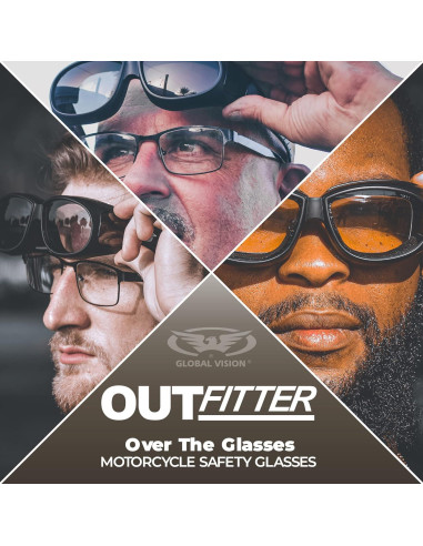 Gafas de Seguridad Global Vision Outfitter Acolchadas