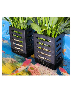 Tazas Colgantes para Acuarios QICIKRASE 2 PCS Soporte Plantas