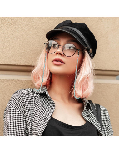 Cadena de Gafas Molain 70cm Cristal Sanador para Mujeres