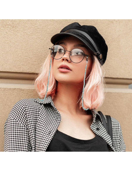 Cadena de Gafas Molain 70cm Cristal Sanador para Mujeres