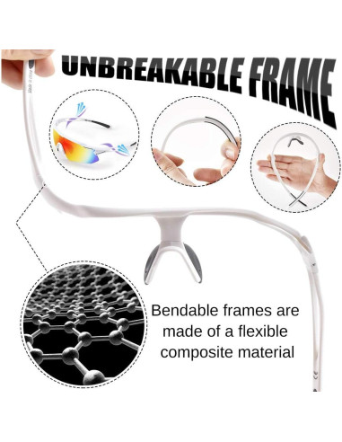 Gafas de Ciclismo HUBO Sports HB502L Polarizadas UV400