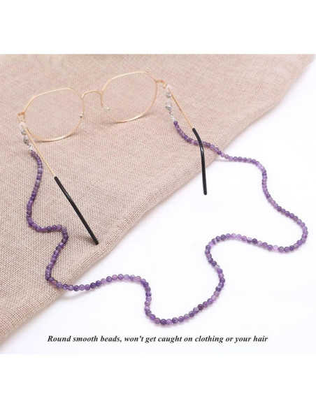 Cadena de Gafas KAI Top Amatista para Mujeres