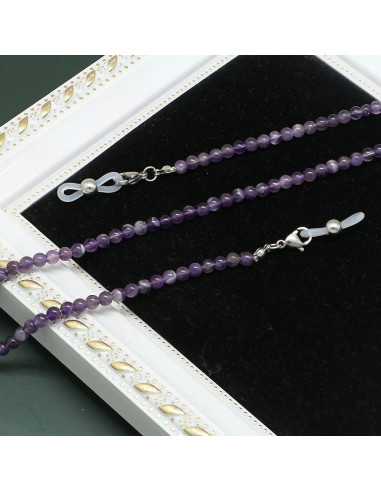 Cadena de Gafas KAI Top Amatista para Mujeres