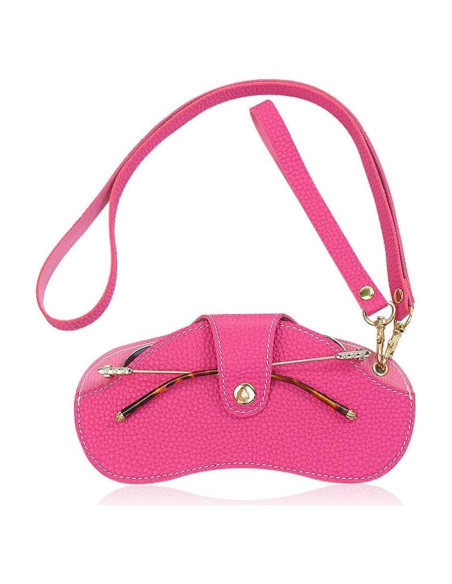 Estuche para Gafas Funda Suave Portátil Cereza 18x9 cm