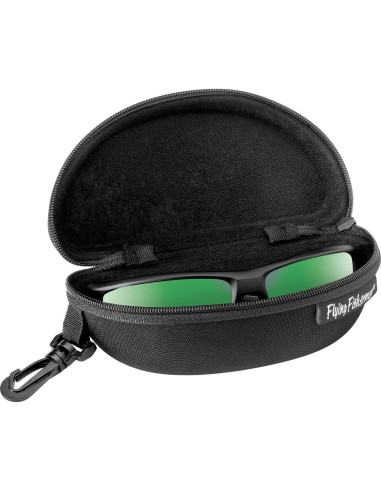 Funda de Gafas de Sol Flying Fisherman Clásica Negra