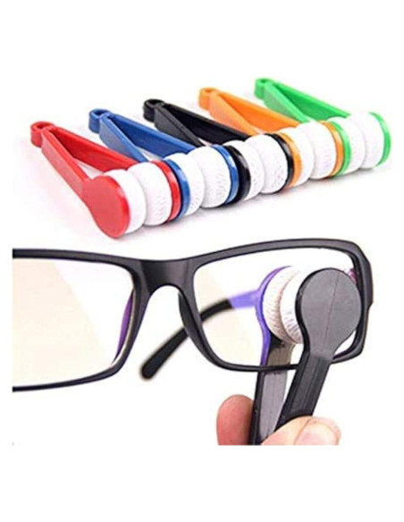 12 Pcs Limpiadores de Gafas A-cool Microfibra 7 cm