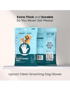 Guantes de Limpieza para Mascotas Uproot Clean - Paquete de 6 2