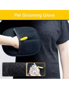 Guantes Removedores de Pelo de Mascota Pypyfulaboo 22.9x17.8cm 2