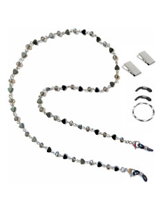 Cadena de Cristal Beads Hidden Hollow 71cm Soporte Gafas