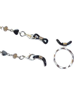 Cadena de Cristal Beads Hidden Hollow 71cm Soporte Gafas 2