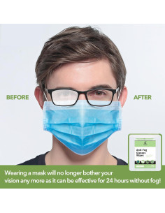 Toallitas Antivaho i-SPER 70 Piezas para Gafas y Lentes 2