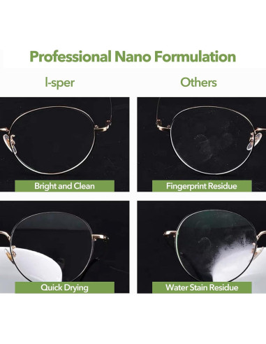 Toallitas Antivaho i-SPER 70 Piezas para Gafas y Lentes