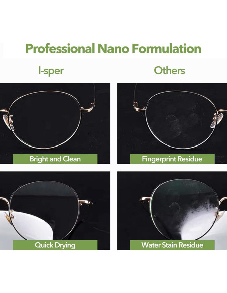 Toallitas Antivaho i-SPER 70 Piezas para Gafas y Lentes