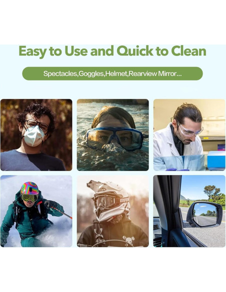 Toallitas Antivaho i-SPER 70 Piezas para Gafas y Lentes