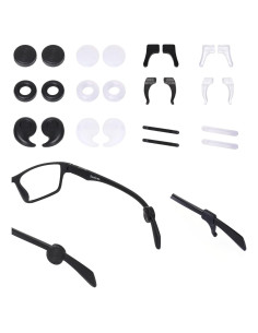 20 Pares Sujetadores de Gafas SooGree Antideslizantes Silicona