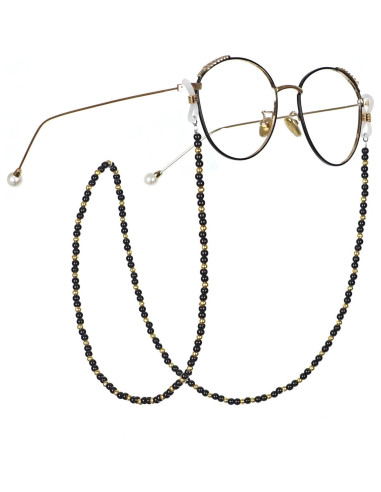 20 Conectores de Cadena para Gafas Silicona Kuyaehe Ajustables