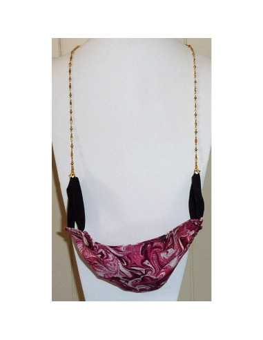 Cadena de Perlas Hidden Hollow para Gafas Acero Inoxidable 71 cm