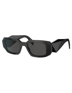 Gafas de Sol Rectangulares BUTABY Marco Negro Lente Gris