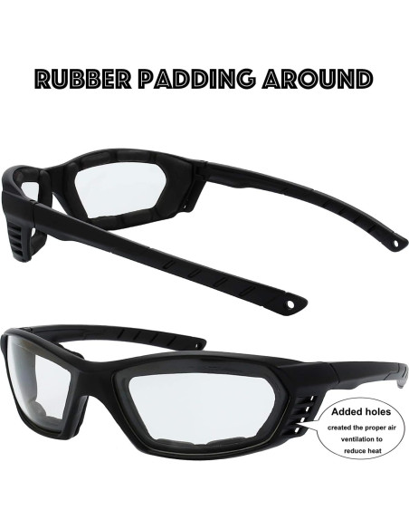 Gafas de Motocicleta The Fresh FR13 100% UVB/UVA 3 Pares