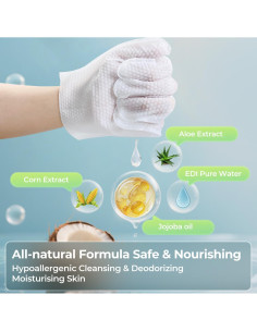 Toallitas con Guantes para Mascotas Falatong - Limpieza Hipoalergénica 2