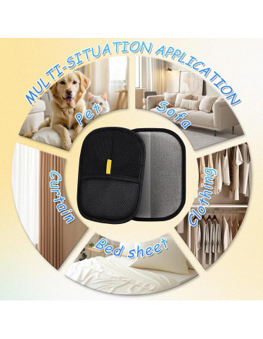 Guantes Reutilizables para Eliminar Pelo de Mascotas Tivora