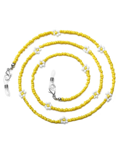 Cadena de Gafas Humlbird con Perlas y Cuentas 74 cm