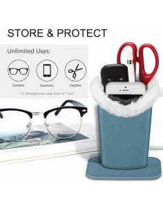 Soporte para Gafas Fintie Azul Océano Antirayaduras 2