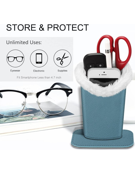 Soporte para Gafas Fintie Azul Océano Antirayaduras