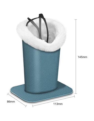 Soporte para Gafas Fintie Azul Océano Antirayaduras