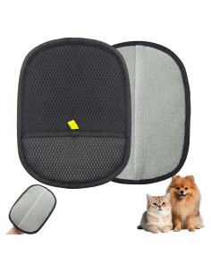 Guantes Electrostáticos para Remoción de Pelo de Mascotas OQXEJPHFN