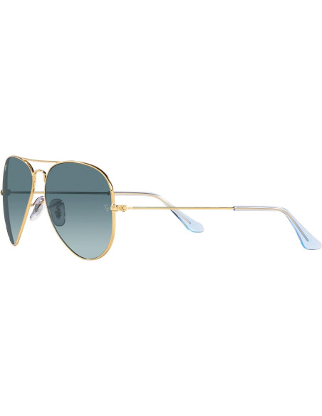 Gafas de sol Ray-Ban RB3025 Aviador Dorado 55mm UV