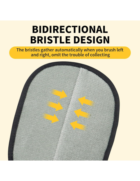 Guantes Electrostáticos para Remoción de Pelo de Mascotas OQXEJPHFN