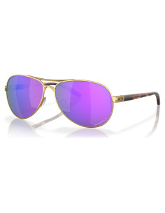 Gafas de sol Aviador Oakley Feedback Oro Satinado 59mm