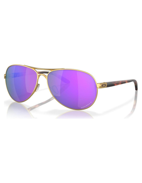Gafas de sol Aviador Oakley Feedback Oro Satinado 59mm