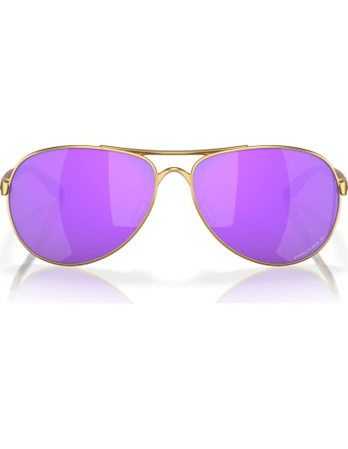 Gafas de sol Aviador Oakley Feedback Oro Satinado 59mm