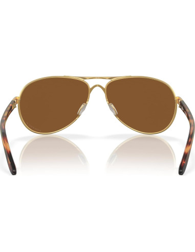 Gafas de sol Aviador Oakley Feedback Oro Satinado 59mm