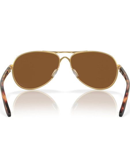 Gafas de sol Aviador Oakley Feedback Oro Satinado 59mm