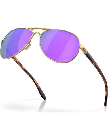 Gafas de sol Aviador Oakley Feedback Oro Satinado 59mm
