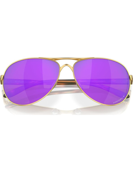 Gafas de sol Aviador Oakley Feedback Oro Satinado 59mm