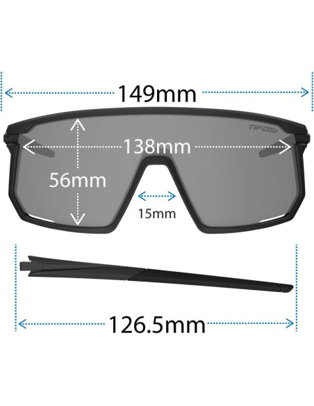 Gafas de Ciclismo Tifosi Moab - Lentes Intercambiables