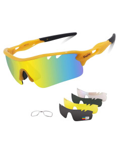 Gafas de sol deportivas BangLong con 5 lentes UV400