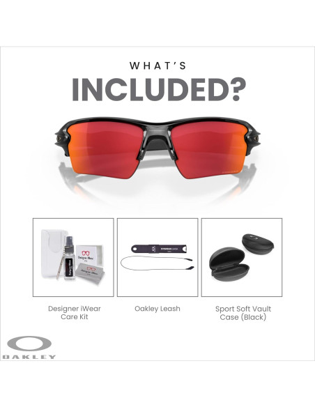 Gafas de sol Oakley Flak 2.0 XL con correa y kit de cuidado