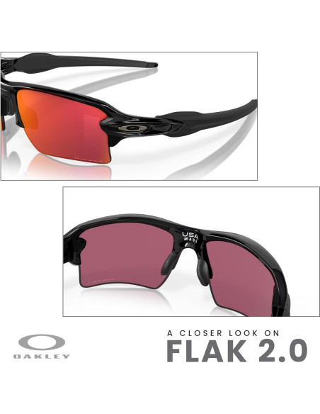 Gafas de sol Oakley Flak 2.0 XL con correa y kit de cuidado