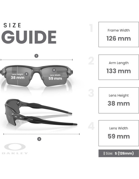 Gafas de sol Oakley Flak 2.0 XL con correa y kit de cuidado