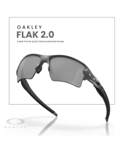 Gafas de sol Oakley Flak 2.0 XL con correa y kit de cuidado