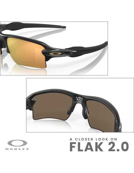 Gafas de sol Oakley Flak 2.0 XL con correa y kit cuidado