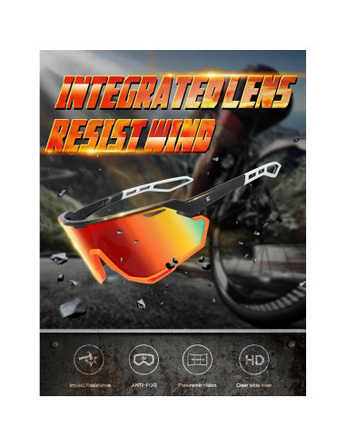 Gafas de Ciclismo BIRCEN Fotoquímicas UV400 para Deportes