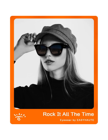 Gafas de Sol Ojo de Gato EASYHAUTE UV400 Retro Mujeres